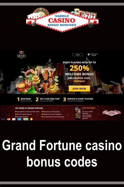 Best Grand Fortune Casino Bonus Code.